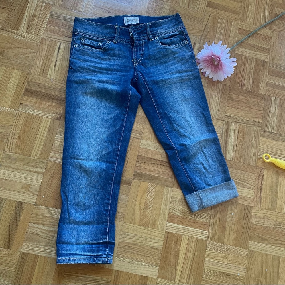Aeropostale Dark Blue Ankle Jeans